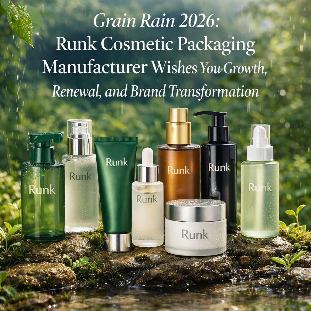 Grain Rain 2026: il produttore di imballaggi cosmetici Runk vi augura crescita, rinnovamento e trasformazione del brand