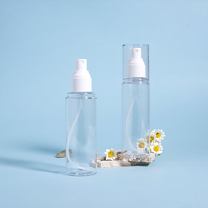 Flacone spray trasparente in PET ad alta pressione a basso costo, 120 ml