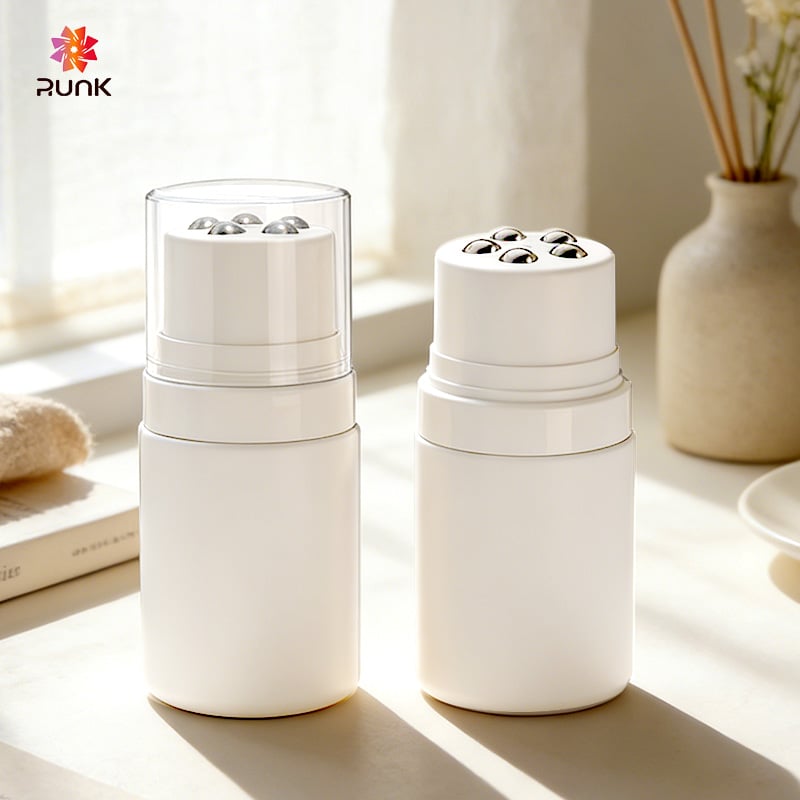Body Care Essential Oil Massage Bottle with five Stainless Steel Ball