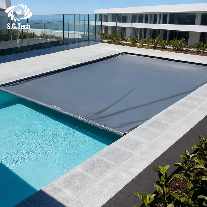 Water Crown High Quality Durable Customized Modern Load-Bearing Anti-UV Outdoor PVC Family Swimming Pool Cover 1 Year Warranty