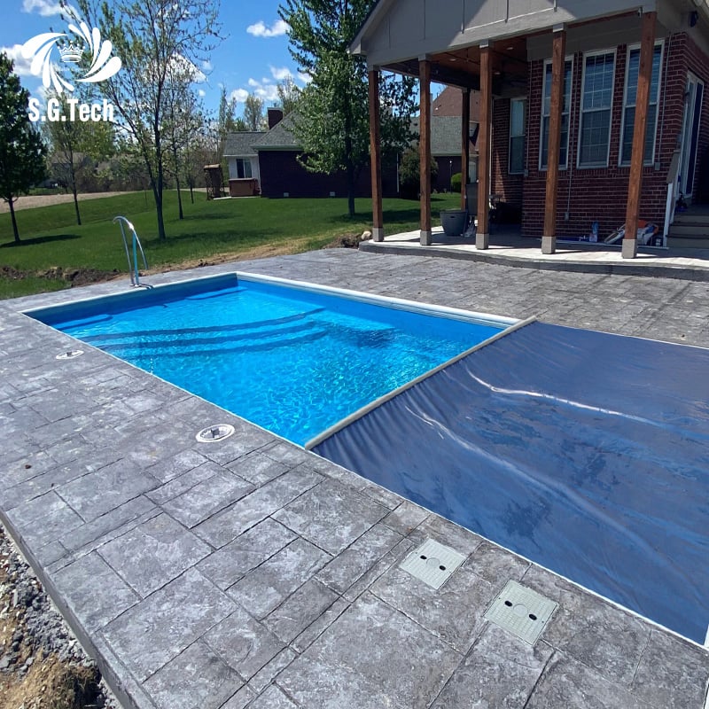 Water Crown Personalized PVC Pool Protective Mantle – Impermeable Safety Solution for Private, Hotel & Estate Locations
