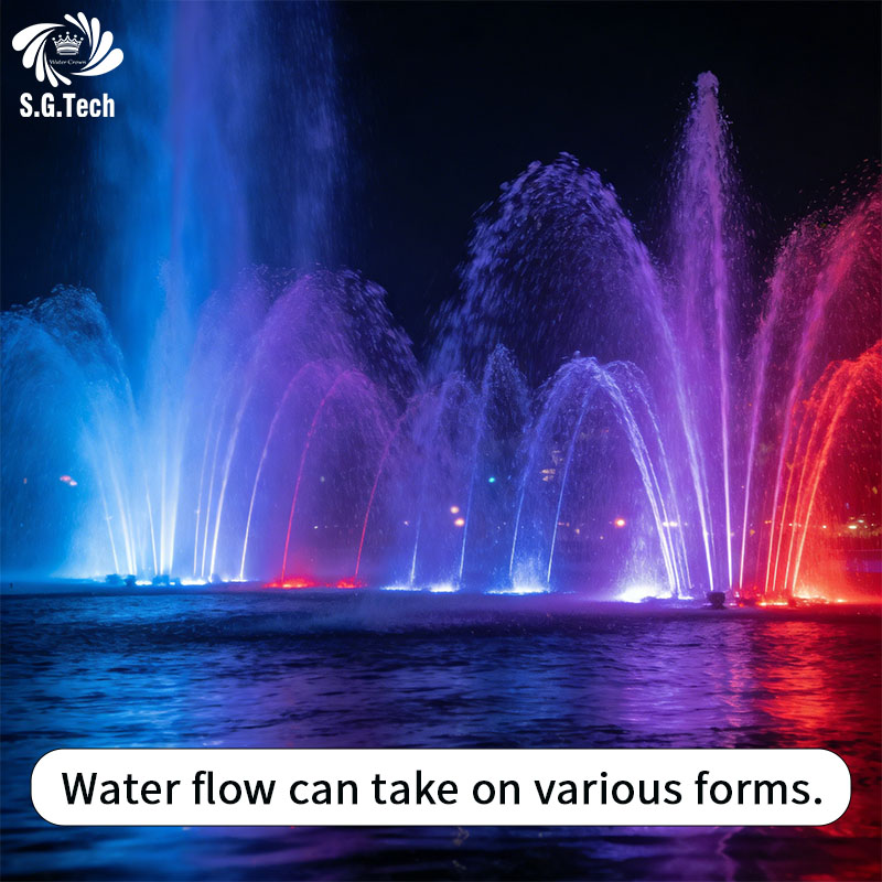 2026 DMX CONTROL High Quality Water Crown Music Fountain Premium Stainless Steel Modern Design 110-230V Garden Ornament