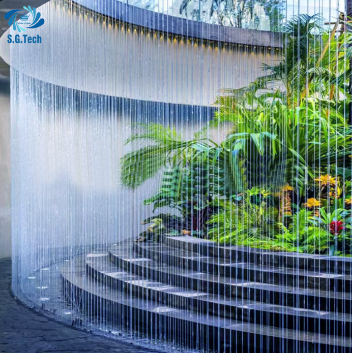  Luxury Villa Garden Decoration, Custom Modern Stainless Steel Art Fountain
