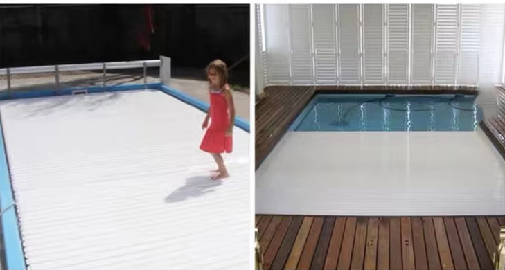 Best Selling Water Crown Electric PC Swimming Pool Cover Automatic Covering Machine Simple Style Energy Pool Tools Accessories manufacture