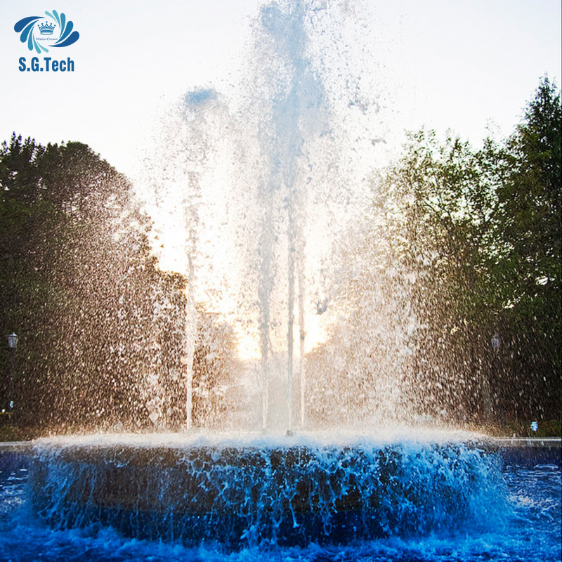 Anti-Collision Design Stainless Steel Fountain, Safe for Public Areas