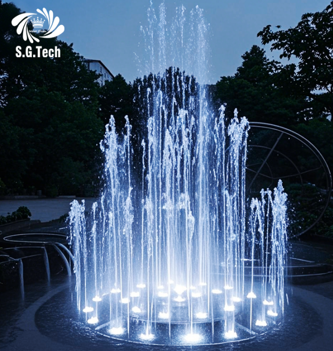 Large-Scale Landscape Fountain Project Case Study – Water Crown Environment Technology Sets a New Benchmark in Dynamic Water Features
