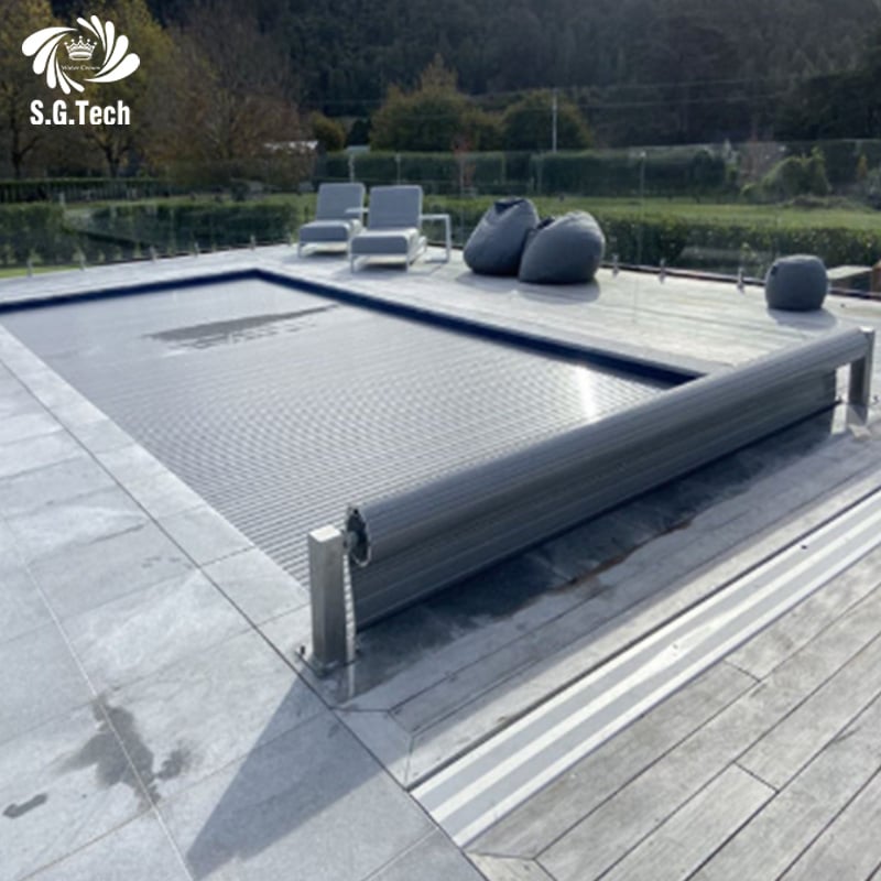 Water Crown High Quality Durable UV Resistant PC Swimming Pool Cover for Inflatable/Above Ground Pools Indoor/Outdoor Accessory