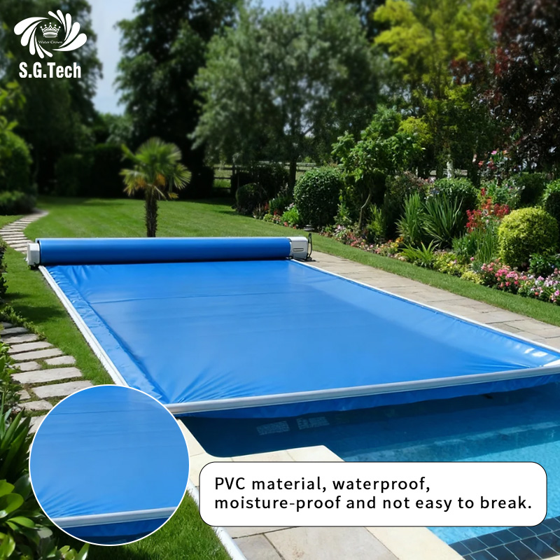Durable PVC Pool Cover for Complete Safety and Easy Pool Maintenance with 1 Year Warranty and Reliable Performance