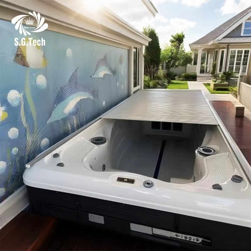 Custom Automatic Roller Shutter Pool Cover Small Pool Spa Pool Safe and Durable Aluminum Alloy Material