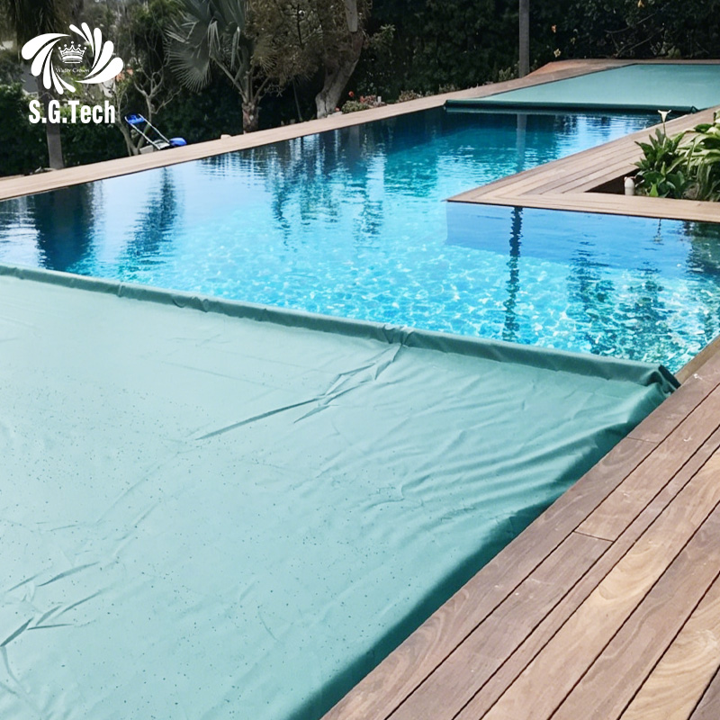 Custom PVC Vinyl Swimming Pool Cover Waterproof Anti‑UV Safety Winter Cover for Inground Above‑Ground Pool OEM