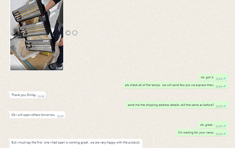 Karjoys hat gute Bewertungen von Kunden aus Kanada erhalten
