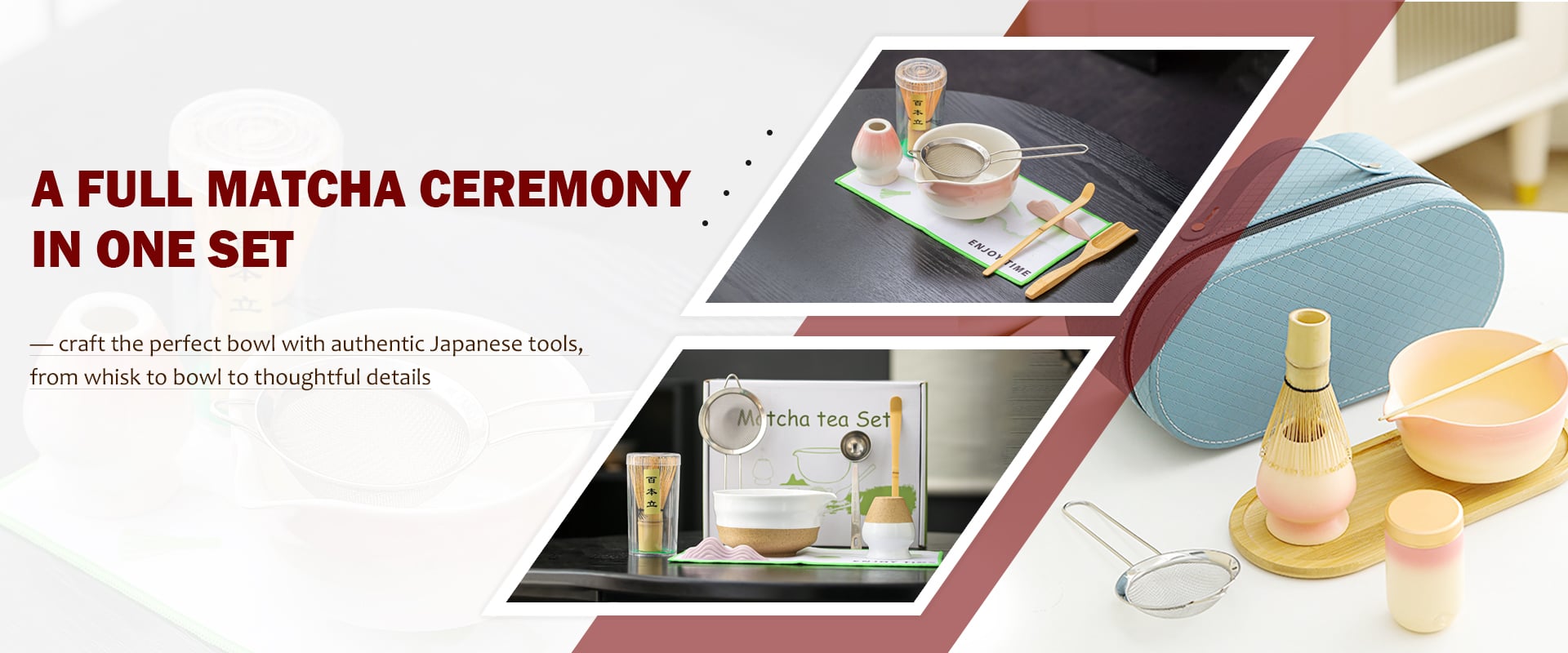 A FULL MATCHA CEREMONY IN ONE SET