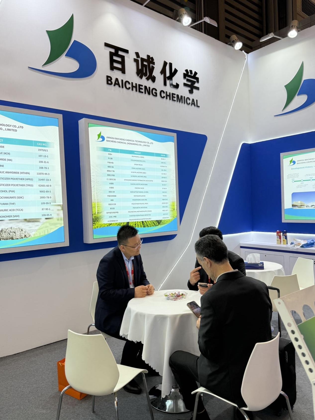 Jiangsu Baicheng Chemical Technology Showcases Expertise and Strengthens Global Partnerships at CHINACOAT 2025-4