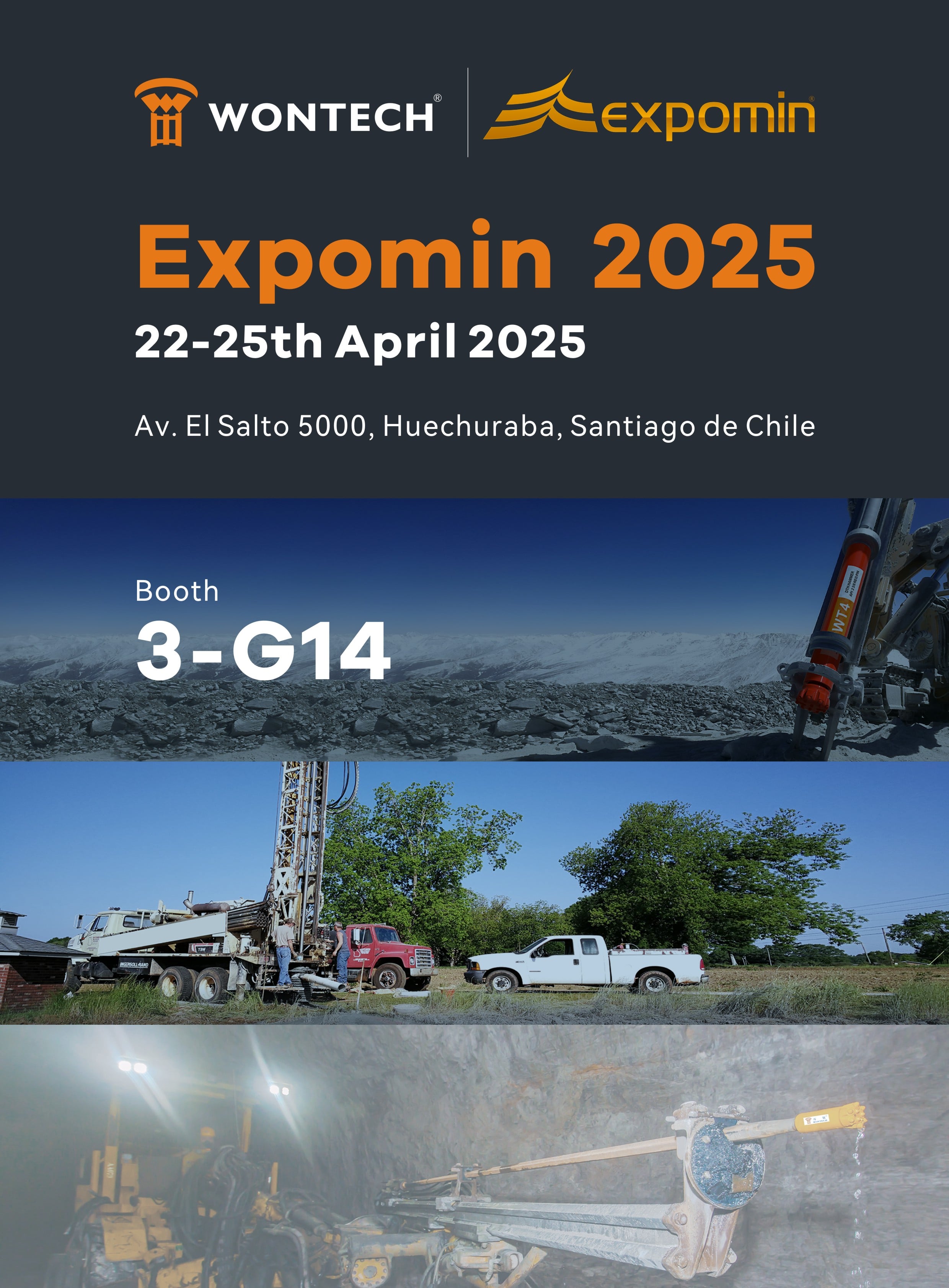 Wontech στο Expomin 2025 Σαντιάγκο της Χιλής