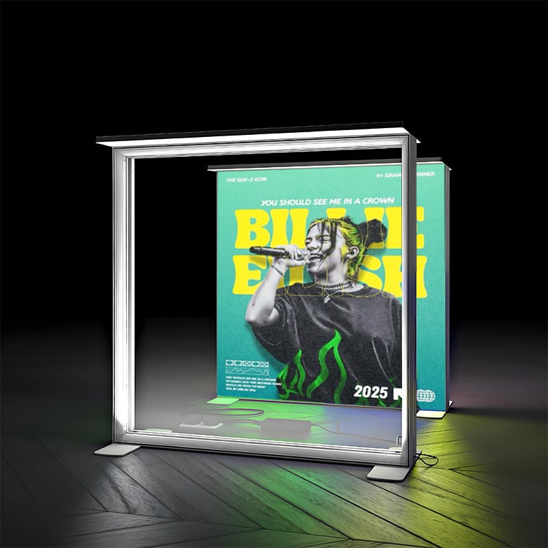 100*100cm SEG Light box counter