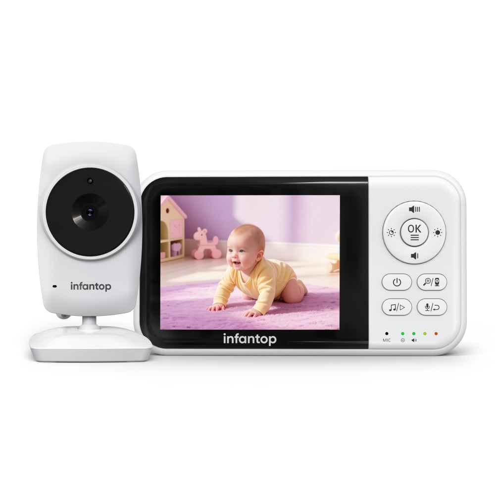 Baby Monitor with Camera No WiFi, 3.2