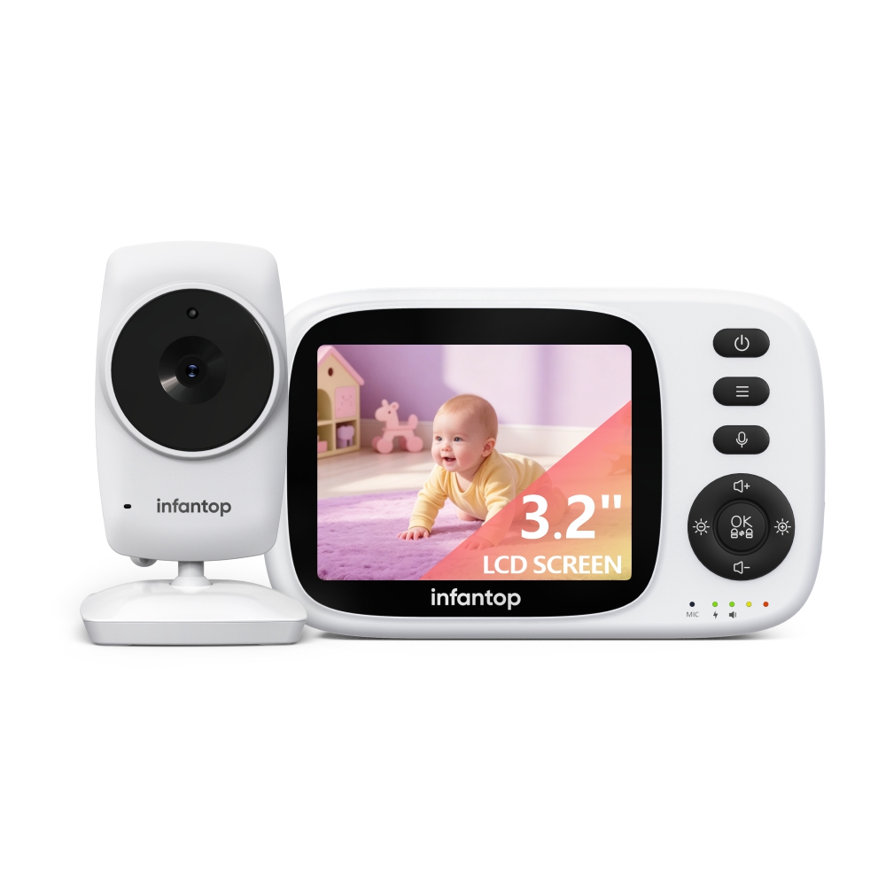 Video Baby Monitor with Remote Camera Pan-Tilt-Zoom MC632A
