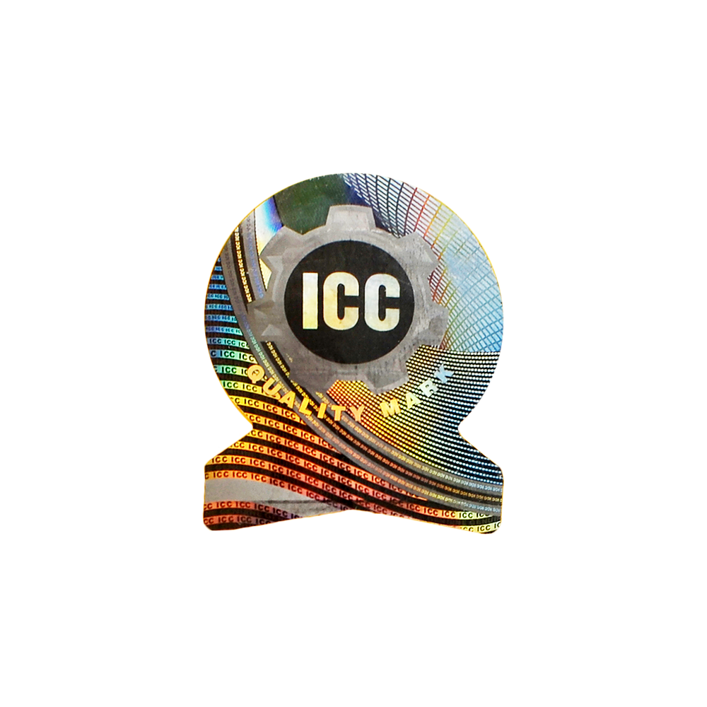 Special Shape Emboss Anti-counterfeit Hologram with Honey Comb Tamper-evident
