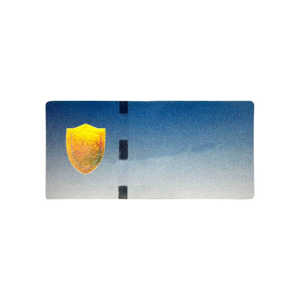 Hologram Adhesive Security Label with Laser Security Thread