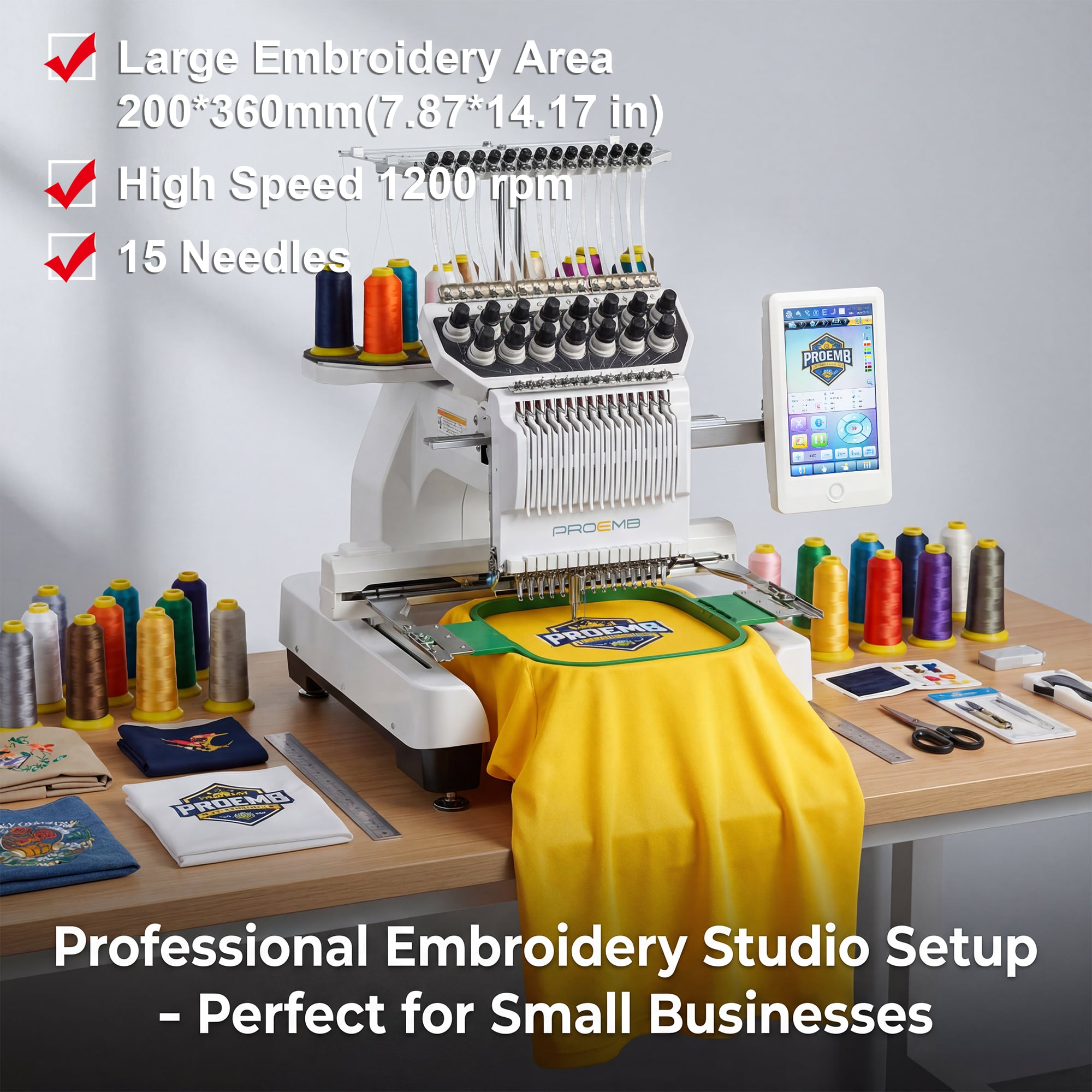 Single Head Embroidery Machine vs Multi-Head: Which Is Right for You