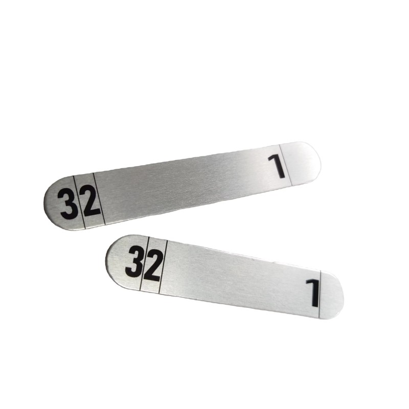 New Arrival Wholesale Metal Nameplate Aluminum Logo Custom Scratch-Resistant Metal Label