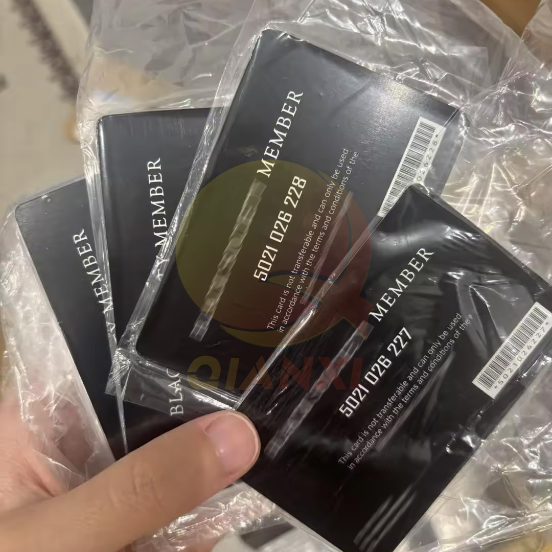 Custom Metal Membership Cards with Laser Engraving & Unique Barcode | Premium Zinc Alloy Card Case Study
