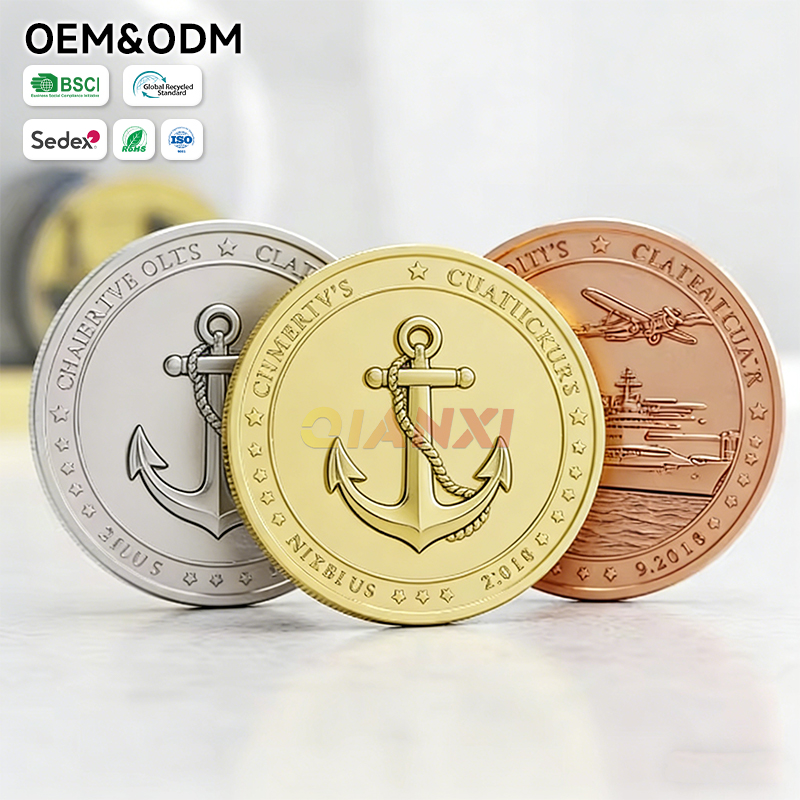 Enhanced Team Recognition Through Military Challenge Coins for Sale