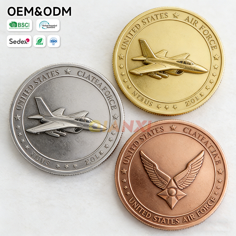 Durable Construction Ensuring Lasting Value of Military Challenge Coins for Sale