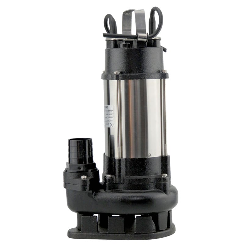 Pompe submersible en acier inoxydable pour eaux usées Wqds