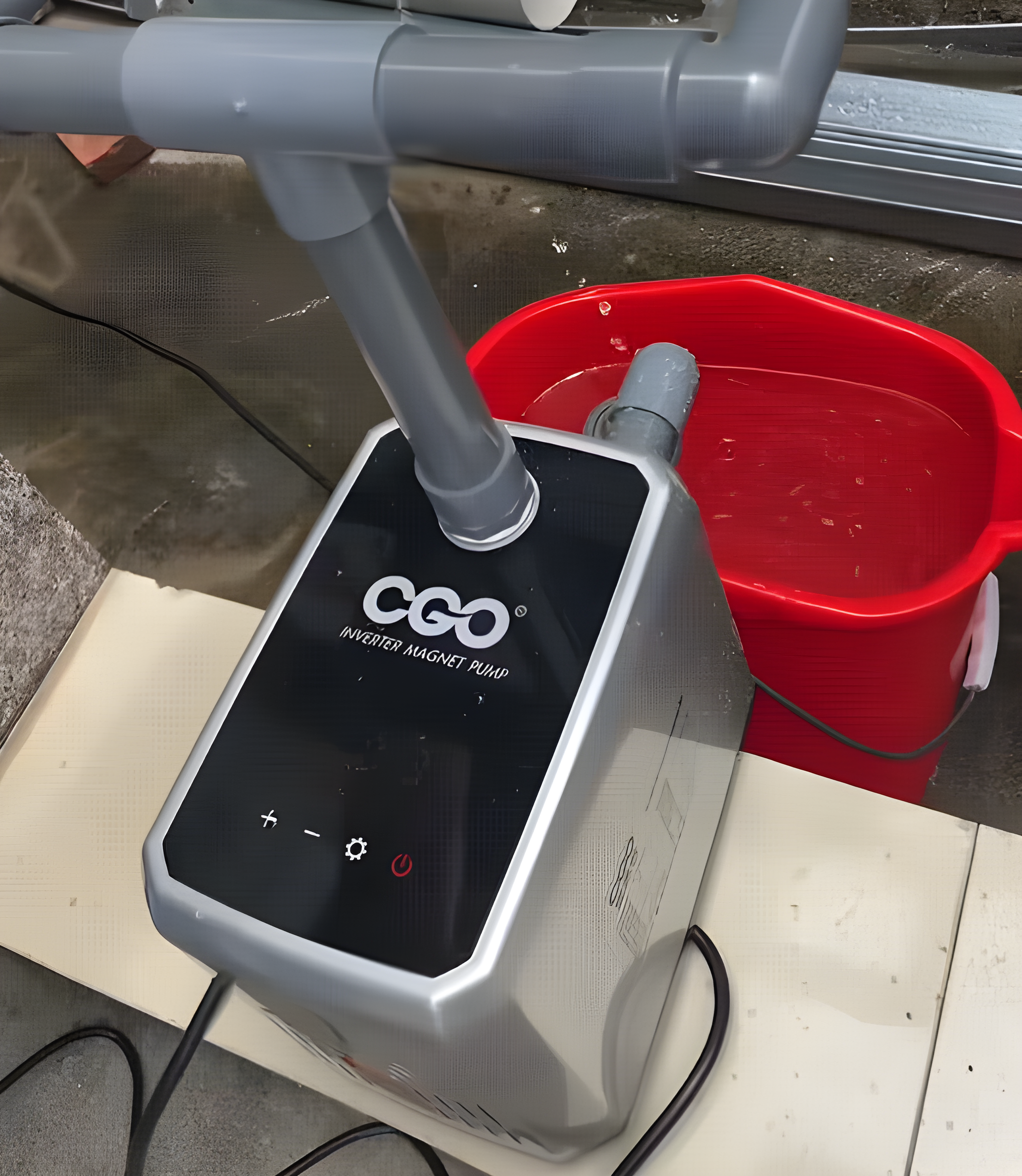 Exemple d’application d’installation d’une pompe auto-amorçante silencieuse à fréquence variable et à aimant permanent FYB2-25-340