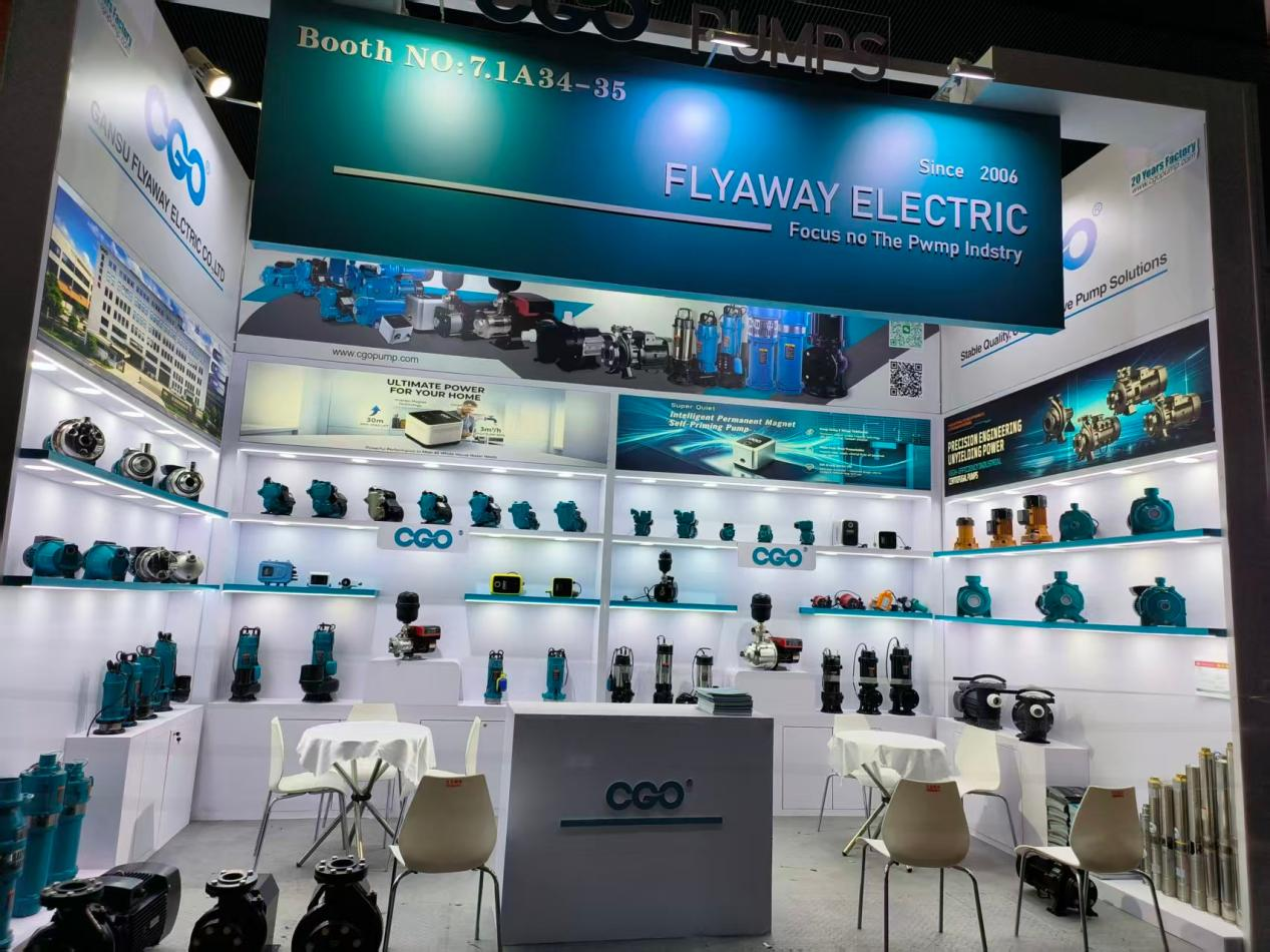 CGO PUMPS at the 140th Canton Fair — See Our Full Pump Range at Booth 7.1A34-35
