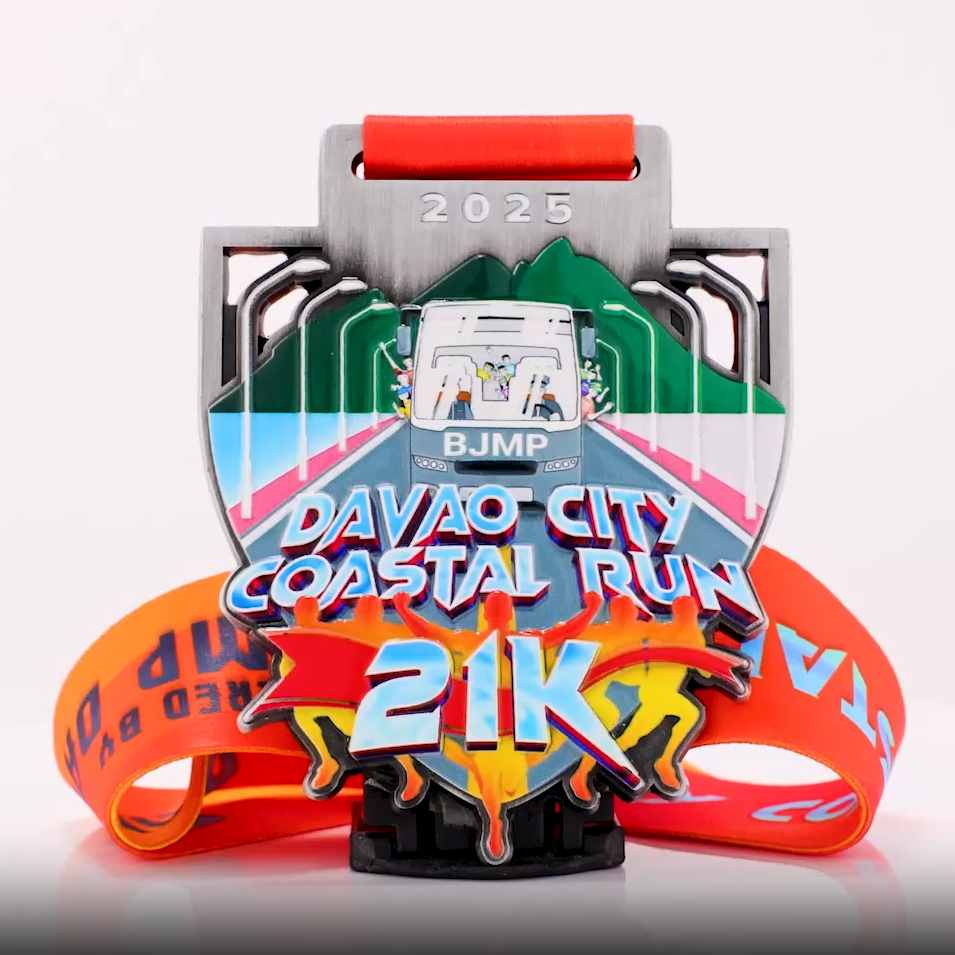 Shield of Davao Medal: 21K Coastal Run 2025