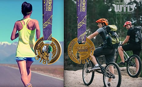 Cycling medal