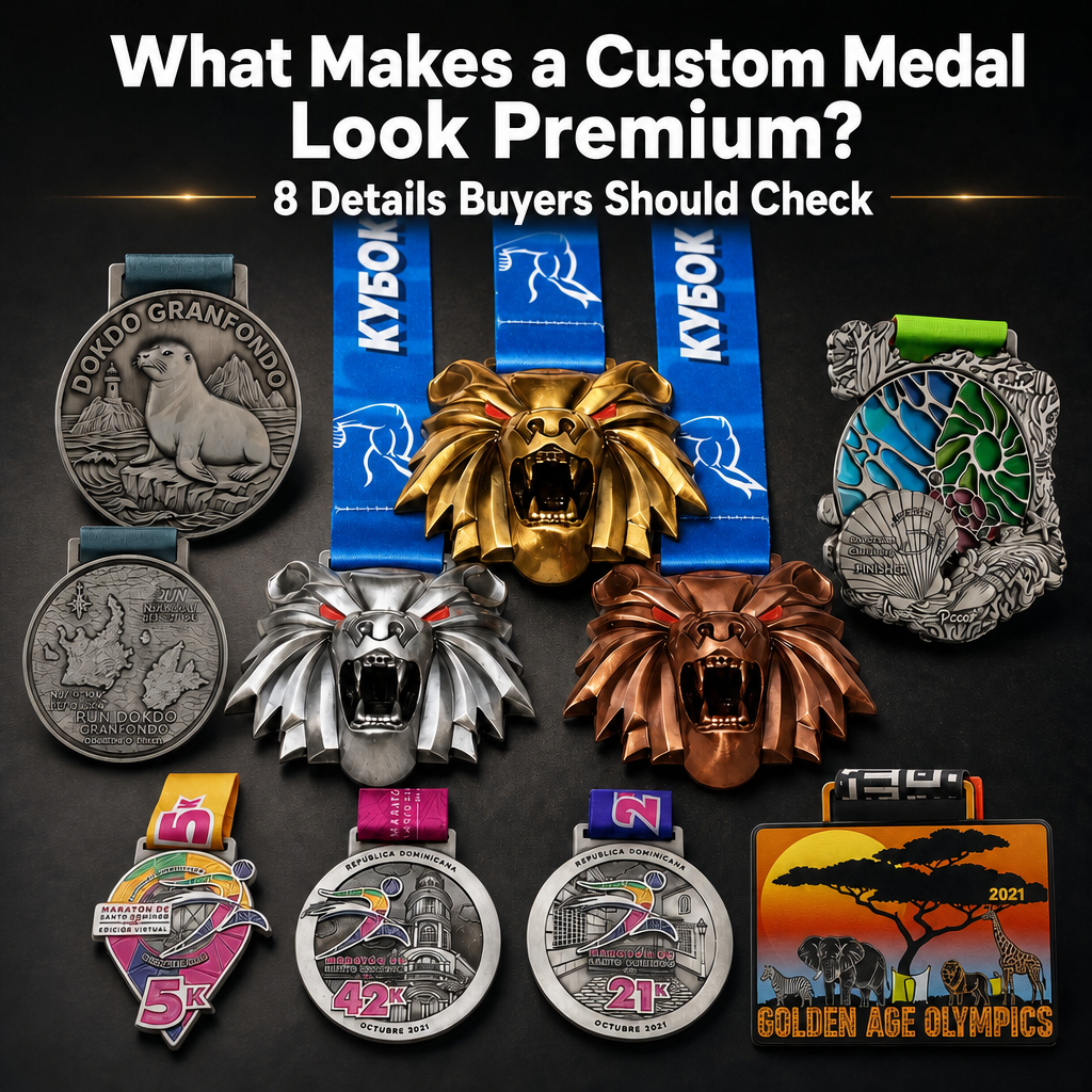 What Makes a Custom Medal Look Premium? 8 Details Buyers Should Check