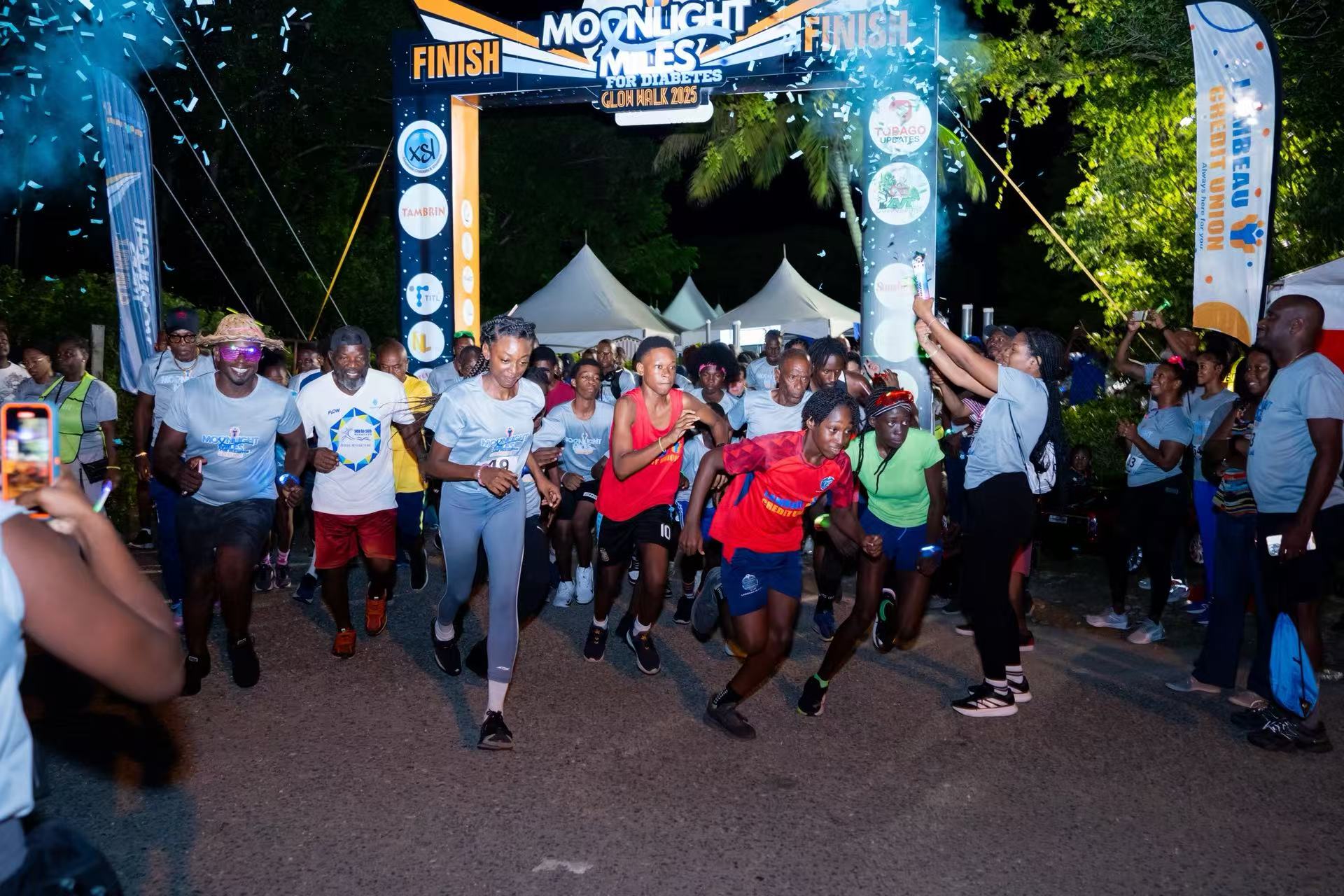 Trinidad's Moonlight Glow Walk for Diabetes Awareness (Charity Event)