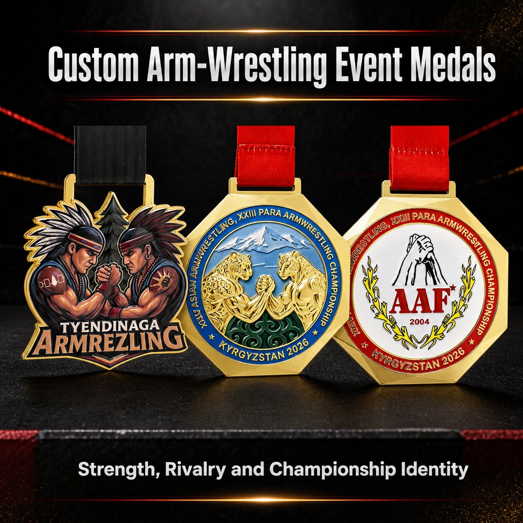 Custom Arm-Wrestling Event Medals: Designing Awards for Strength, Rivalry and Championship Identity