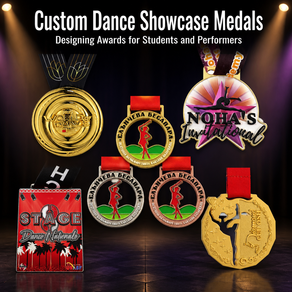 Custom Dance Showcase Medals: Designing Awards for Students and Performers