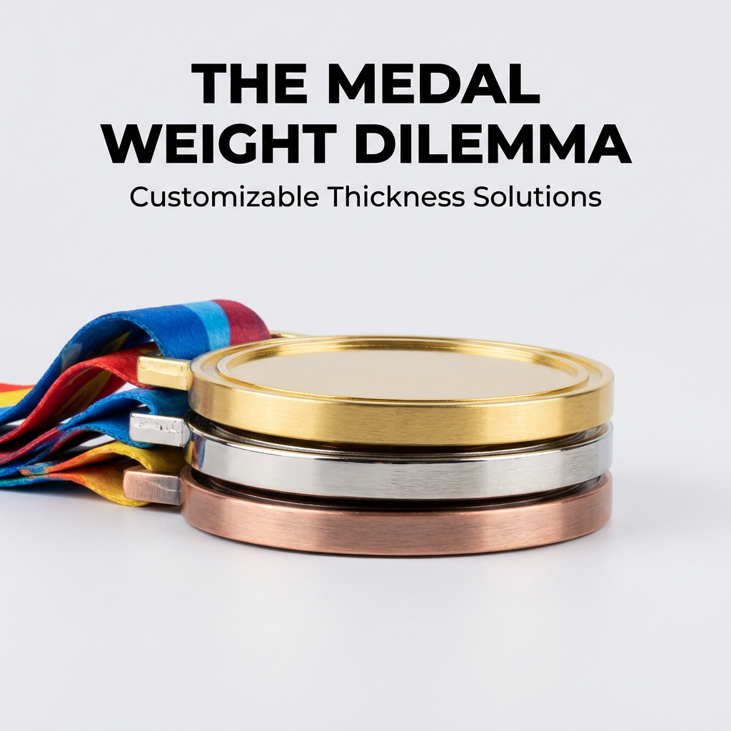 The Medal Weight Dilemma: How to Choose the Perfect Thickness for Your Custom Event Medals?