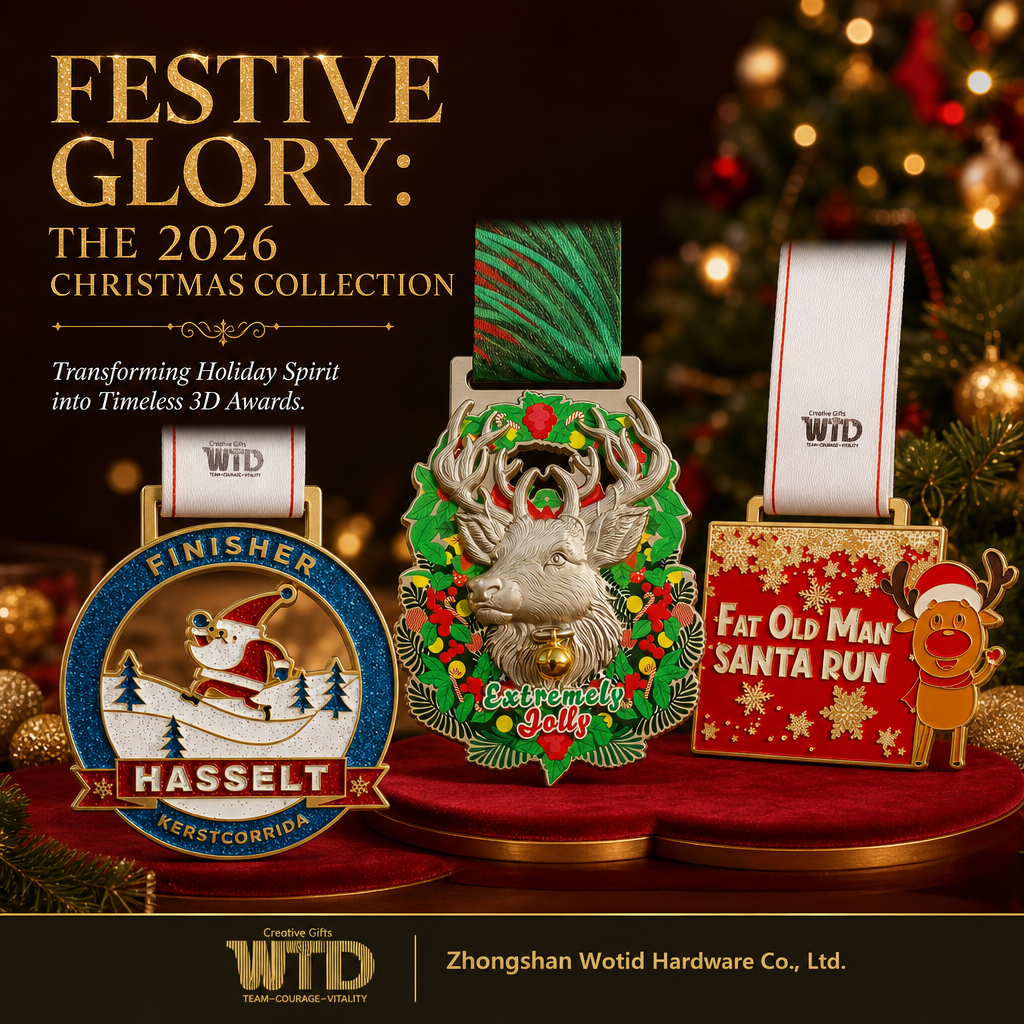 A Gift of Honor: Transforming Christmas Run Medals into Timeless Festive Treasures