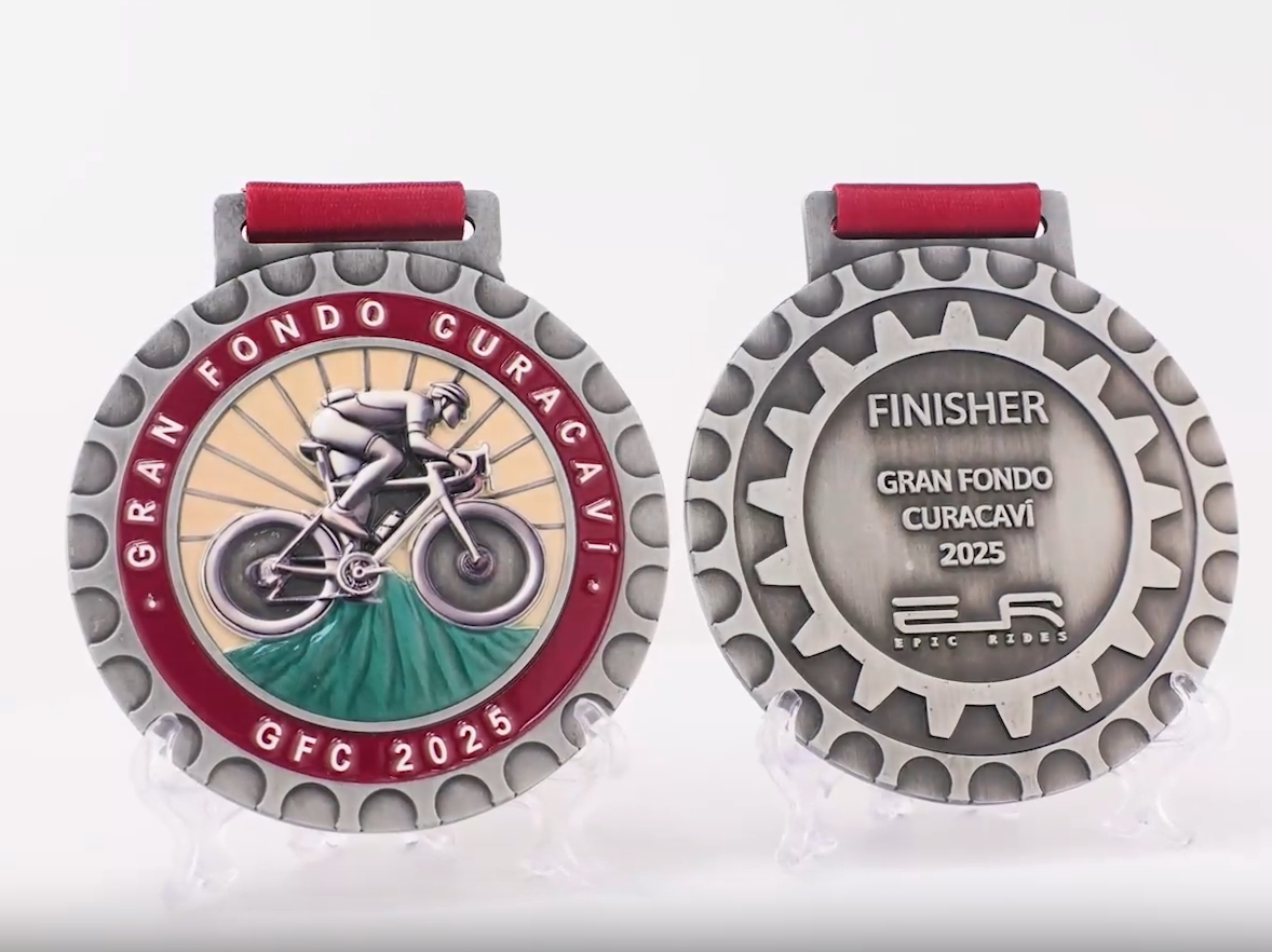 Epic Rides Gear-Shaped Mountain Bike Challenge Award