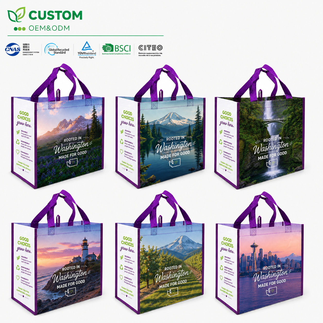 Matériaux certifiés éco-responsables