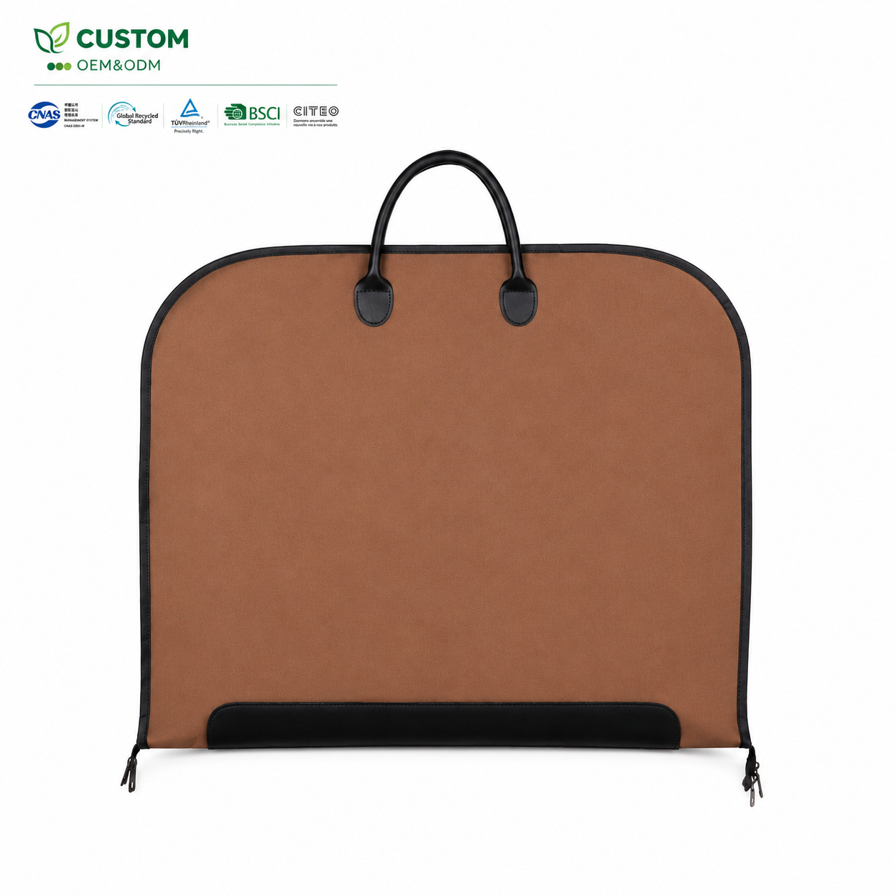 Custom Foldable Non-Woven Garment Bag for Suits and Formal Wear