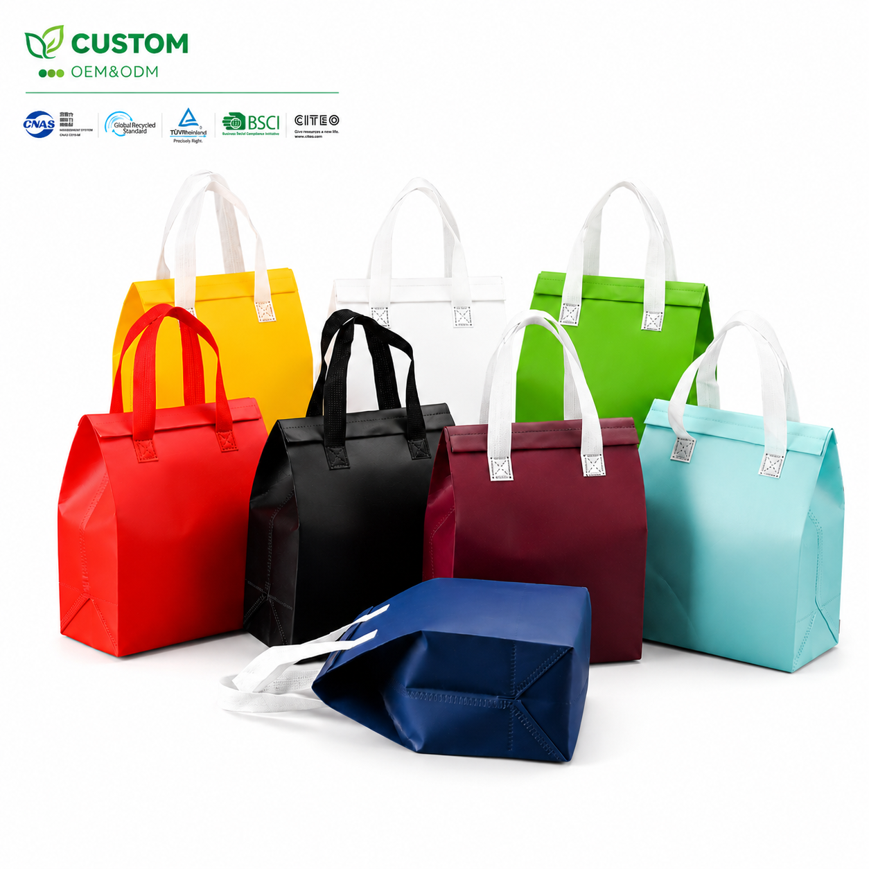 Custom Insulated Non-Woven Food Delivery Bag – Thermal Catering Cooler Carrier