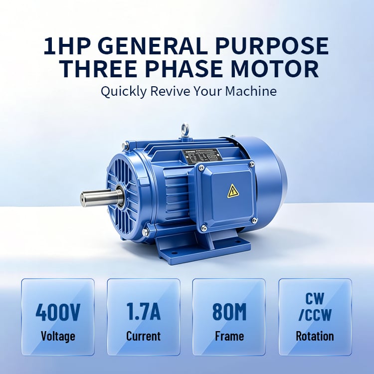 YE2 three phase ac asynchronous electric motor dedicated for vertical fans