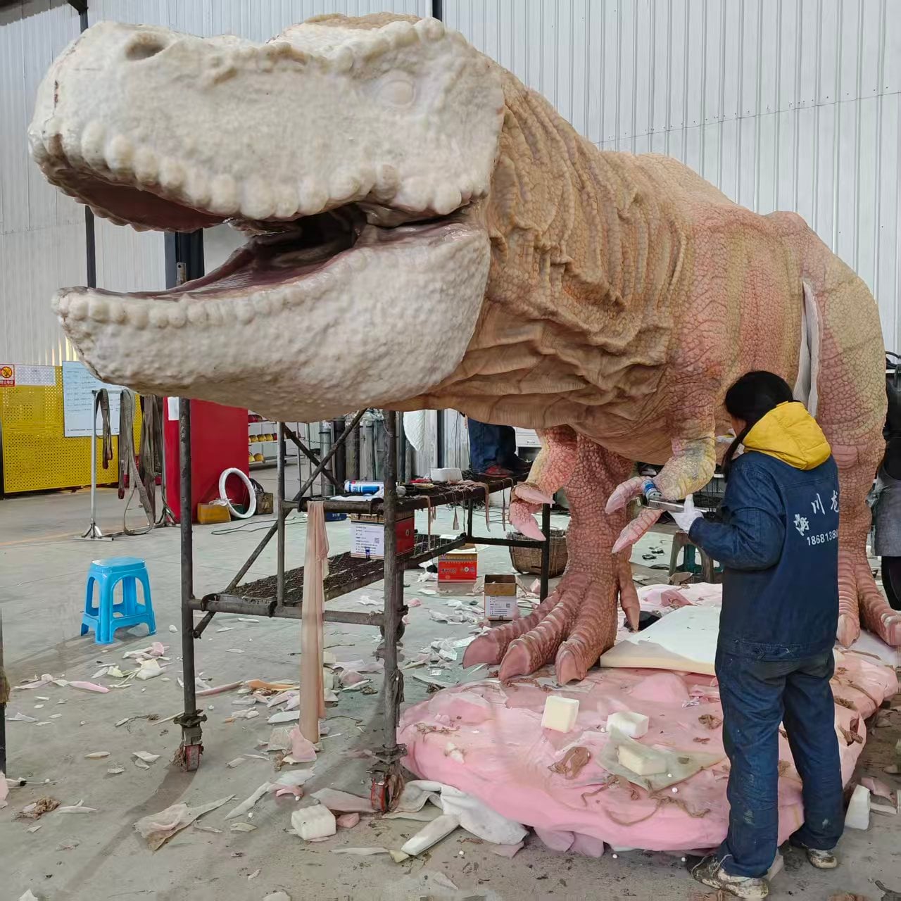Sätta 'strumpor' på en dinosaurie?