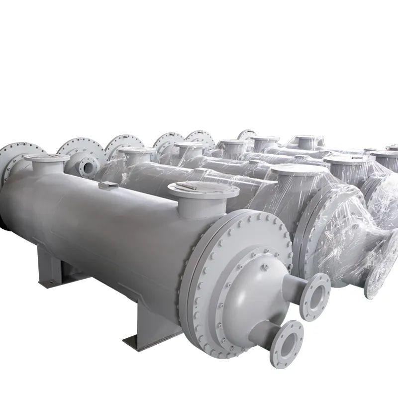 Tube fin heat exchanger