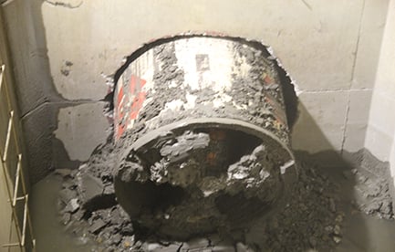 3 units ID1200 and ID1500 slurry balance pipe jacking machine worked in Thailand.