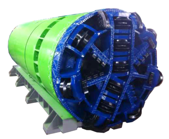 DGM1200-QNP slurry balance micro tunnel boring machine for rock condition.