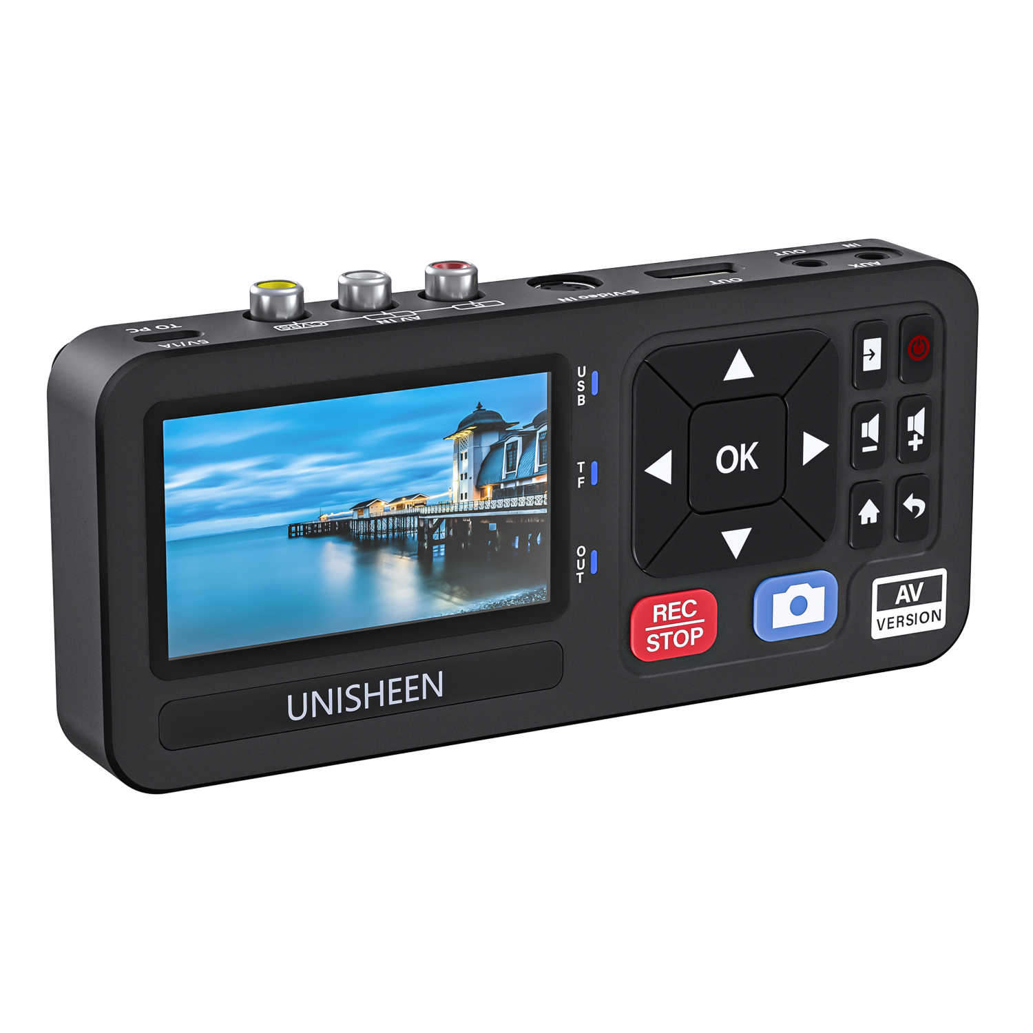 UR230A Video Recorder RCA Svideo With Screen