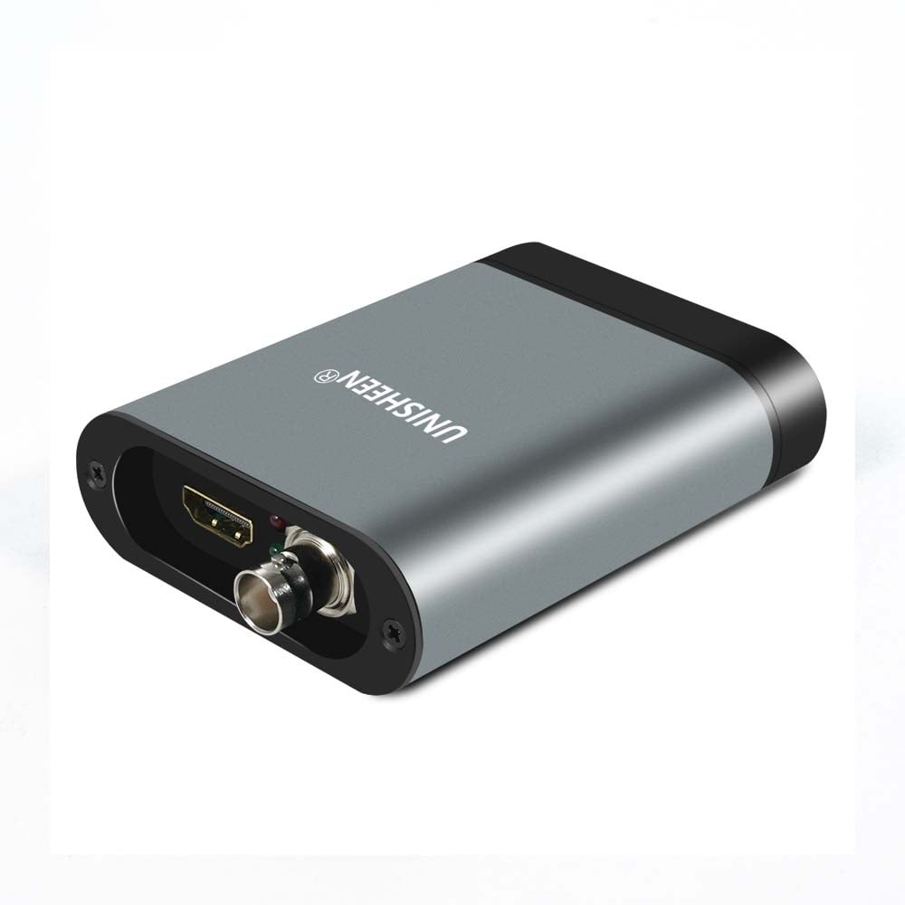 Caja de captura UC3200HS-Plus SDI/HDMI a USB 3.0 – Entrada HDMI 4K30 y bucle, SDI 1080p60, UVC plug-and-play para AV profesional